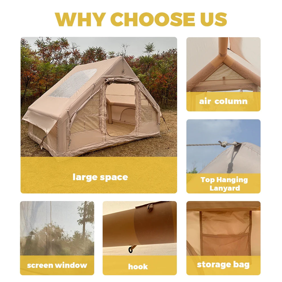 rooftop tent - Outdoor - Garden - Camping - Hiking - Tents - Inflatable Camping Tent