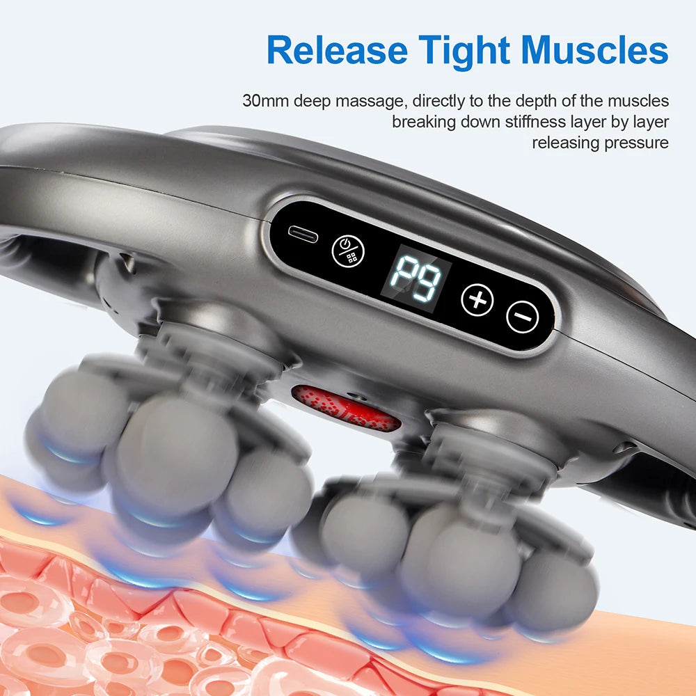 Deep tissue percussion massager