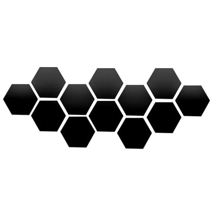 geometric mirror decals - Home Decor - 3D Hexagon Mirror Wall Sticker