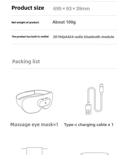 alljoy eye massager cooling - Health - Personal Care - Massage Eye Mask