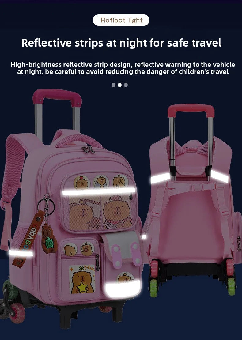 j world sundance rolling backpack - Backpacks - Bags - Rolling School Bag