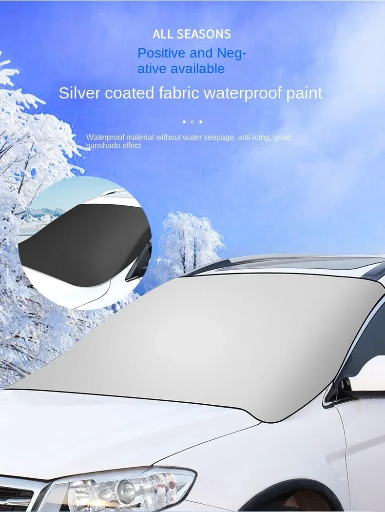 magnetic snow cover 2025 - Automotive - Car Covers - Accessories - Magnetic Car Snow Shield - Sun Protection Cover