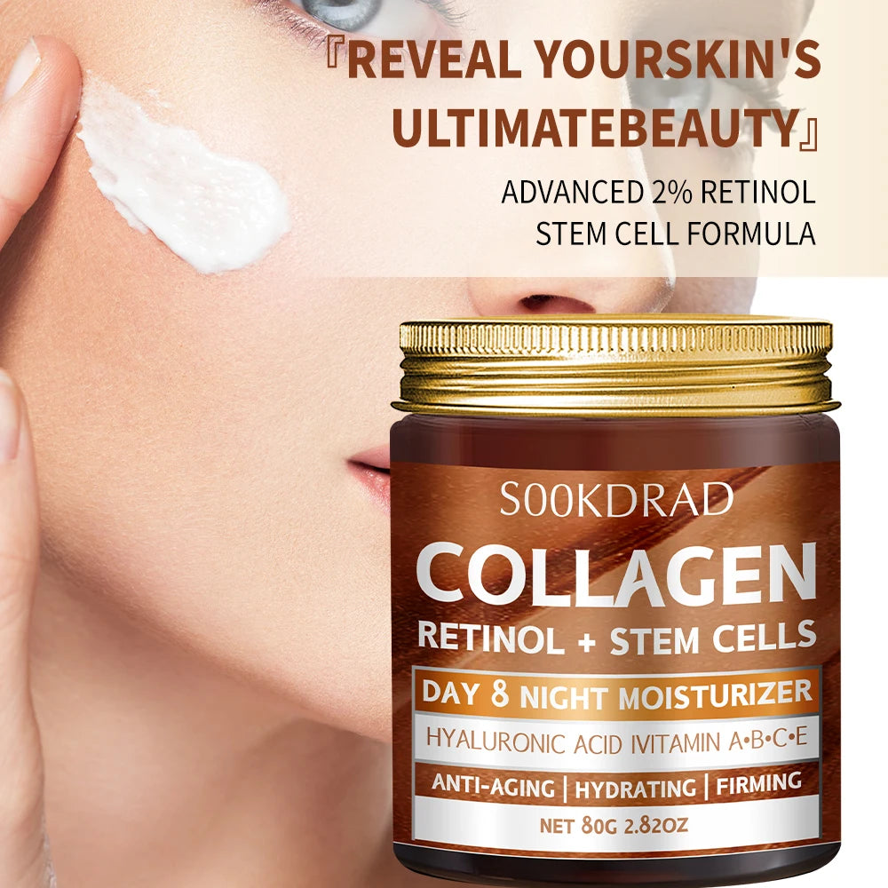 Natural retinol collagen cream