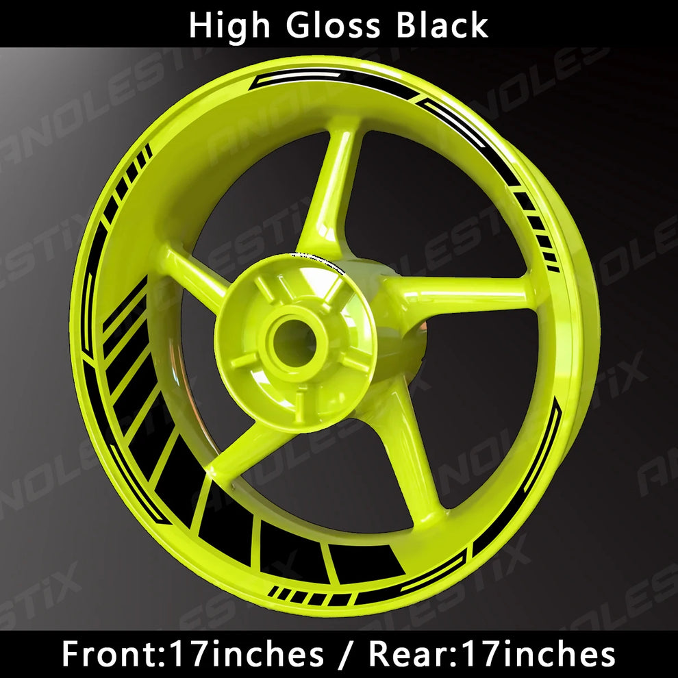 reflective wheel decals - Motorcycle Accessories - Reflective Wheel Hub Decal