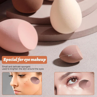 Travel makeup brush set