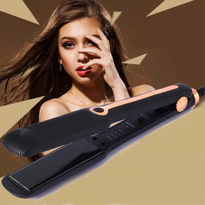 Adjustable temperature hair iron