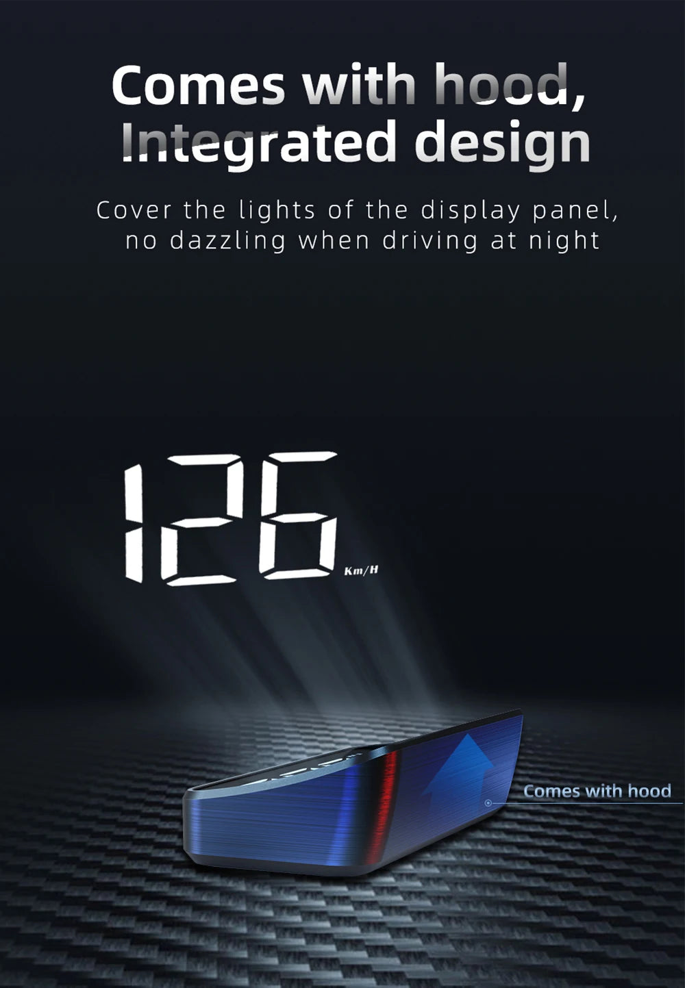 Universal hud speedometer