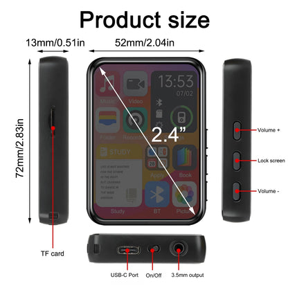 portable youtube mp4 player - Portable Media Player - 5-inch Android MP4 Player