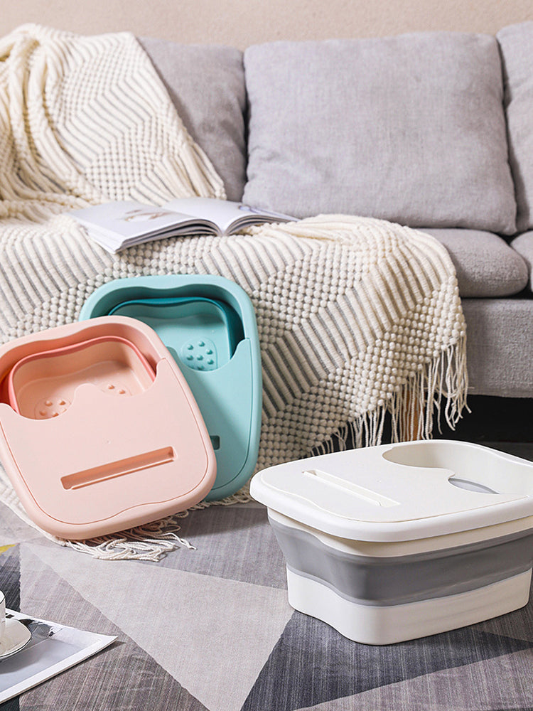 travel folding foot bath - Home - Kitchen - Bath - Foldable Footbath Massage Bucket