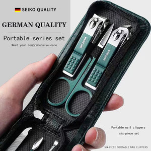 Stainless steel nail clippers set