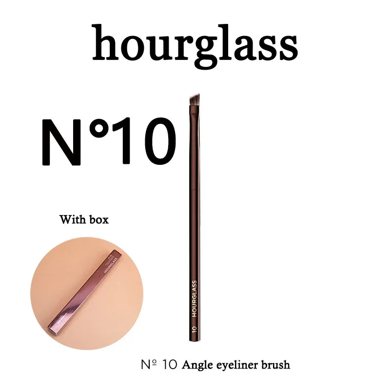 Professional makeup brushes