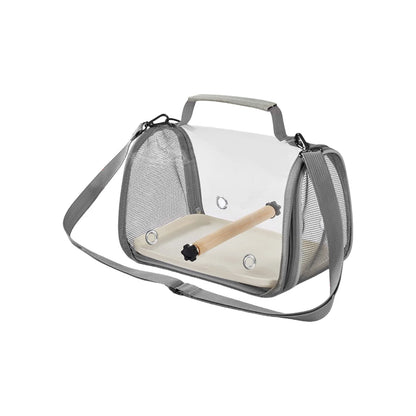 Long-tail keywords: portable bird travel bag with stand