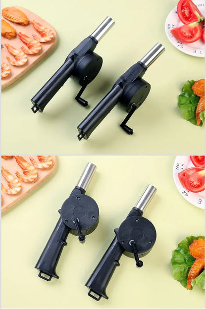 Portable hair dryer for outdoor activities