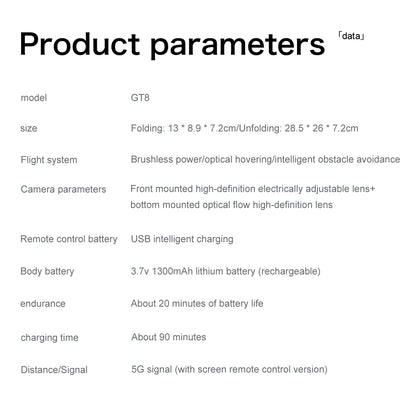 8k hd camera - Drone - VIVO GT8 Drone