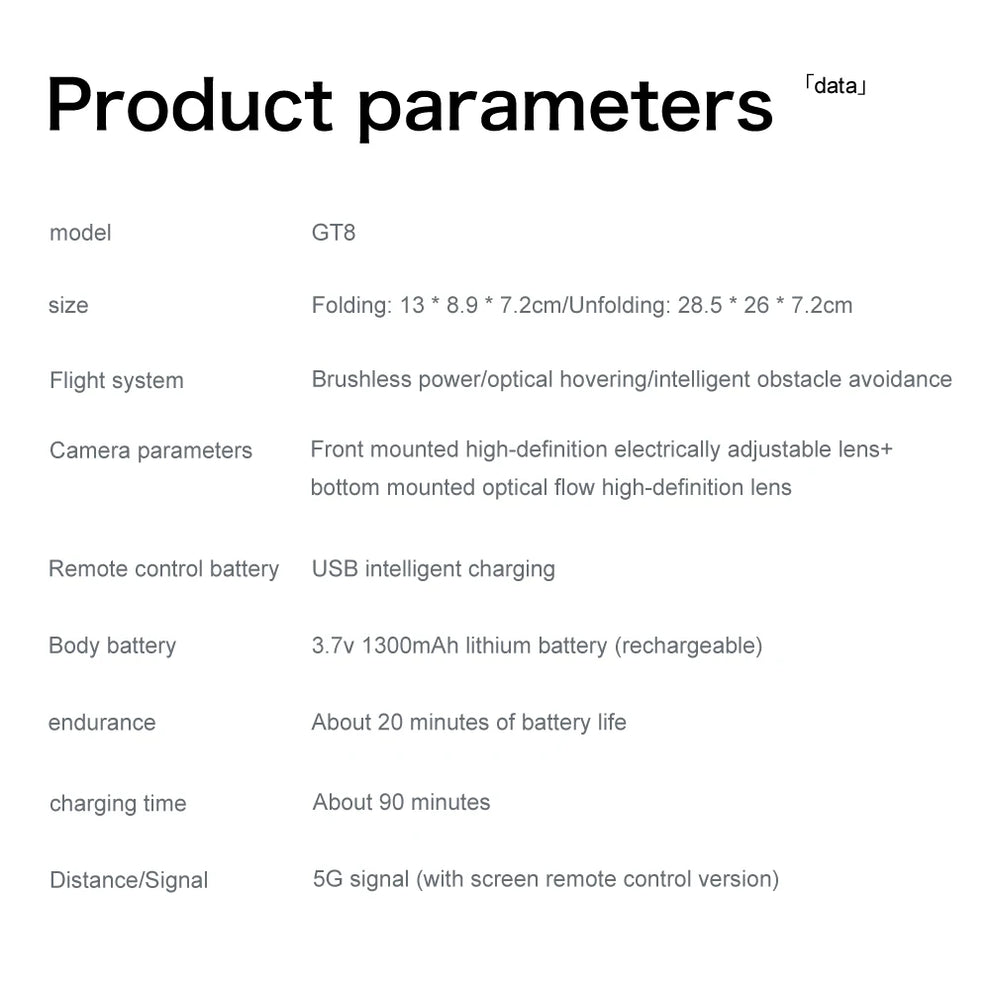 8k hd camera - Drone - VIVO GT8 Drone