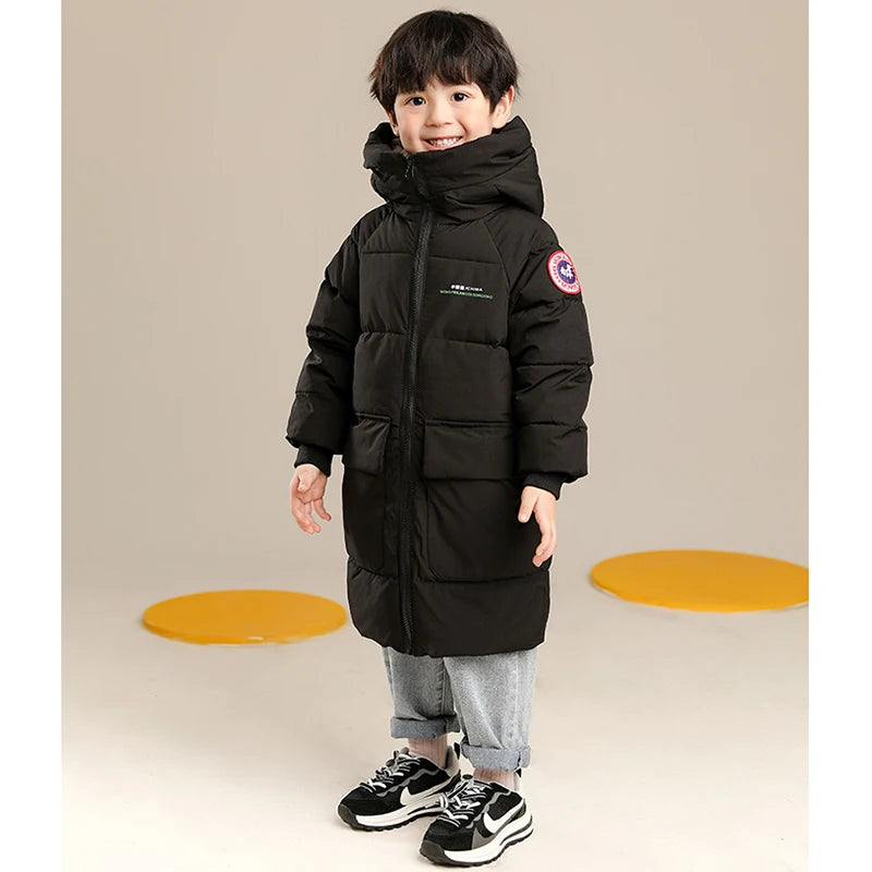 Kids hooded coat