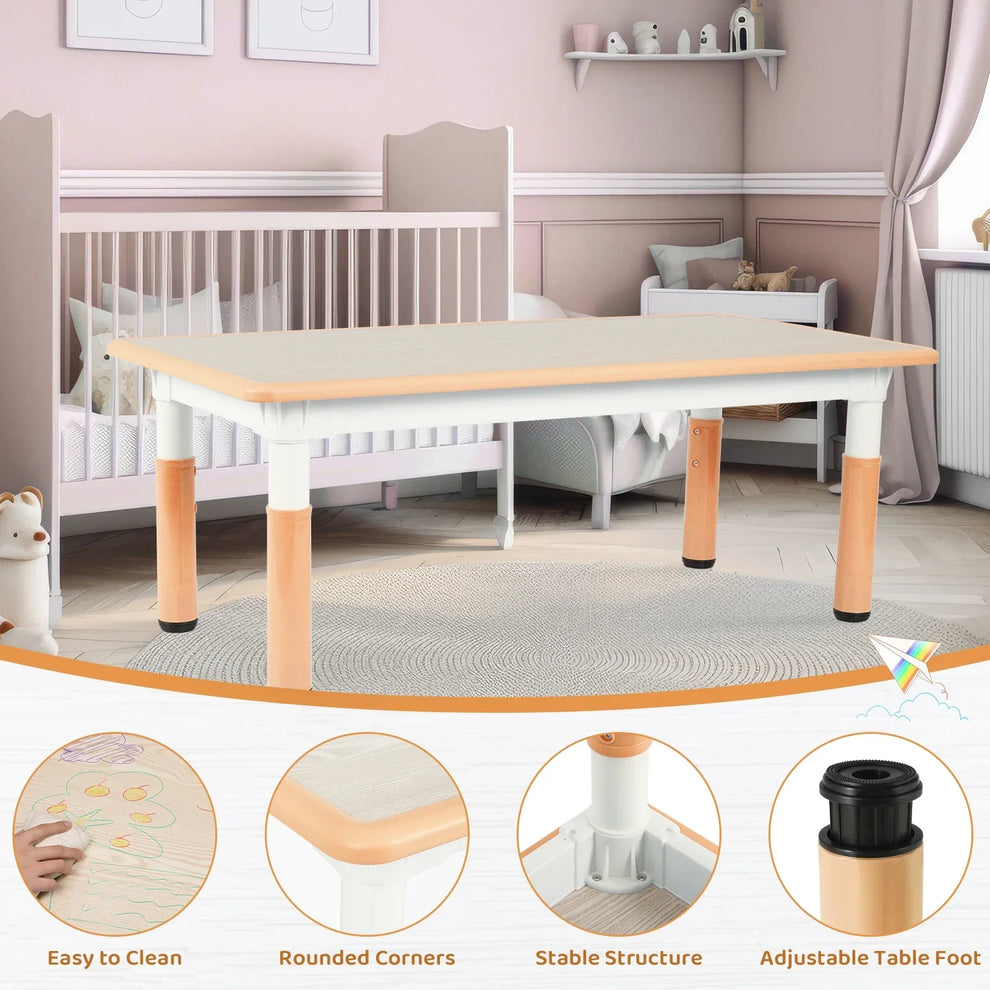 melissa and doug wooden table - Kids Furniture - Kids Table and Chairs Set