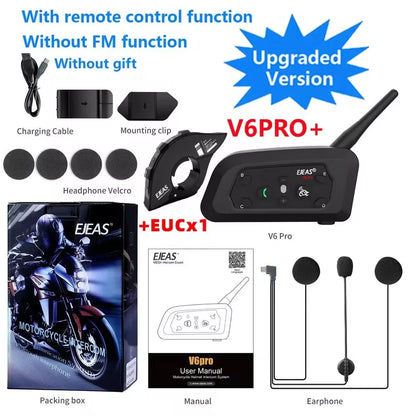 motorcycle bluetooth intercom - Motorcycle Accessories - Bluetooth Helmet Intercom
