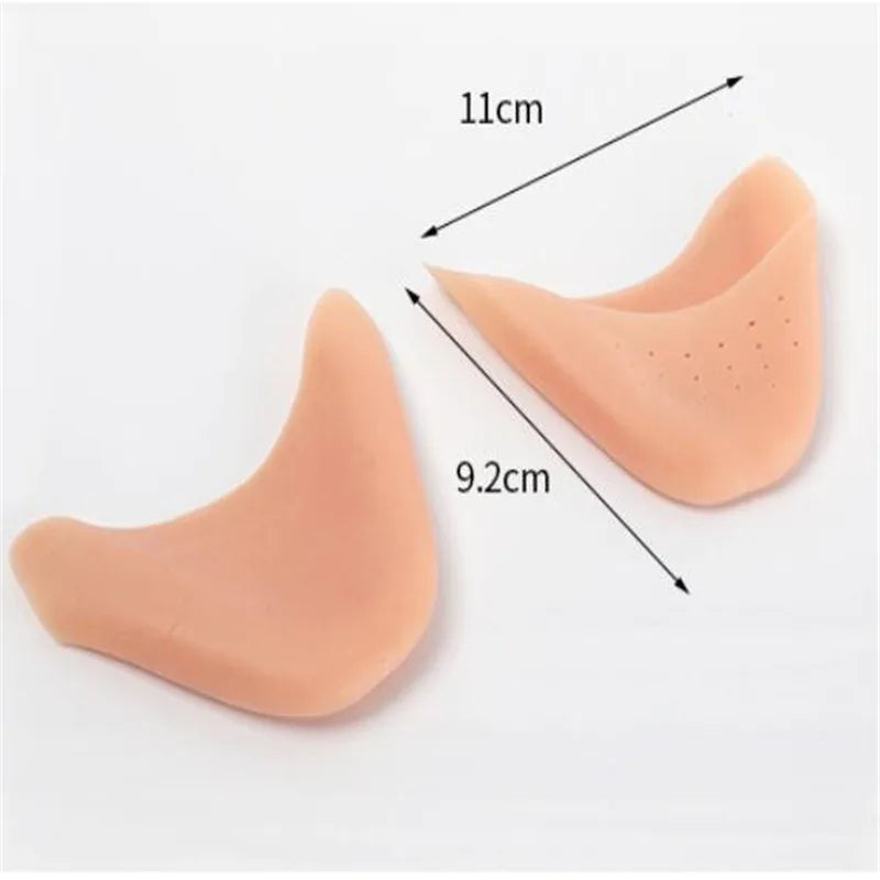 Shoe Accessories - Silicone Toe Protector - cycling toe covers winter footwear