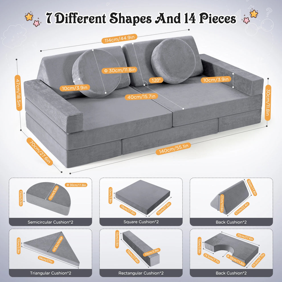 toddler play couch - Kids Furniture - Play Couch
