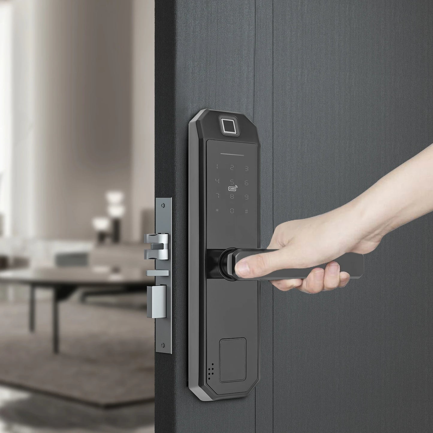 Smart fingerprint door lock