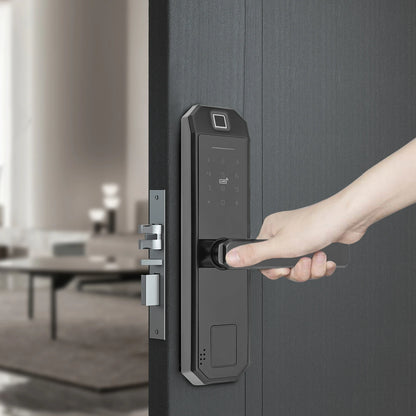 Smart fingerprint door lock
