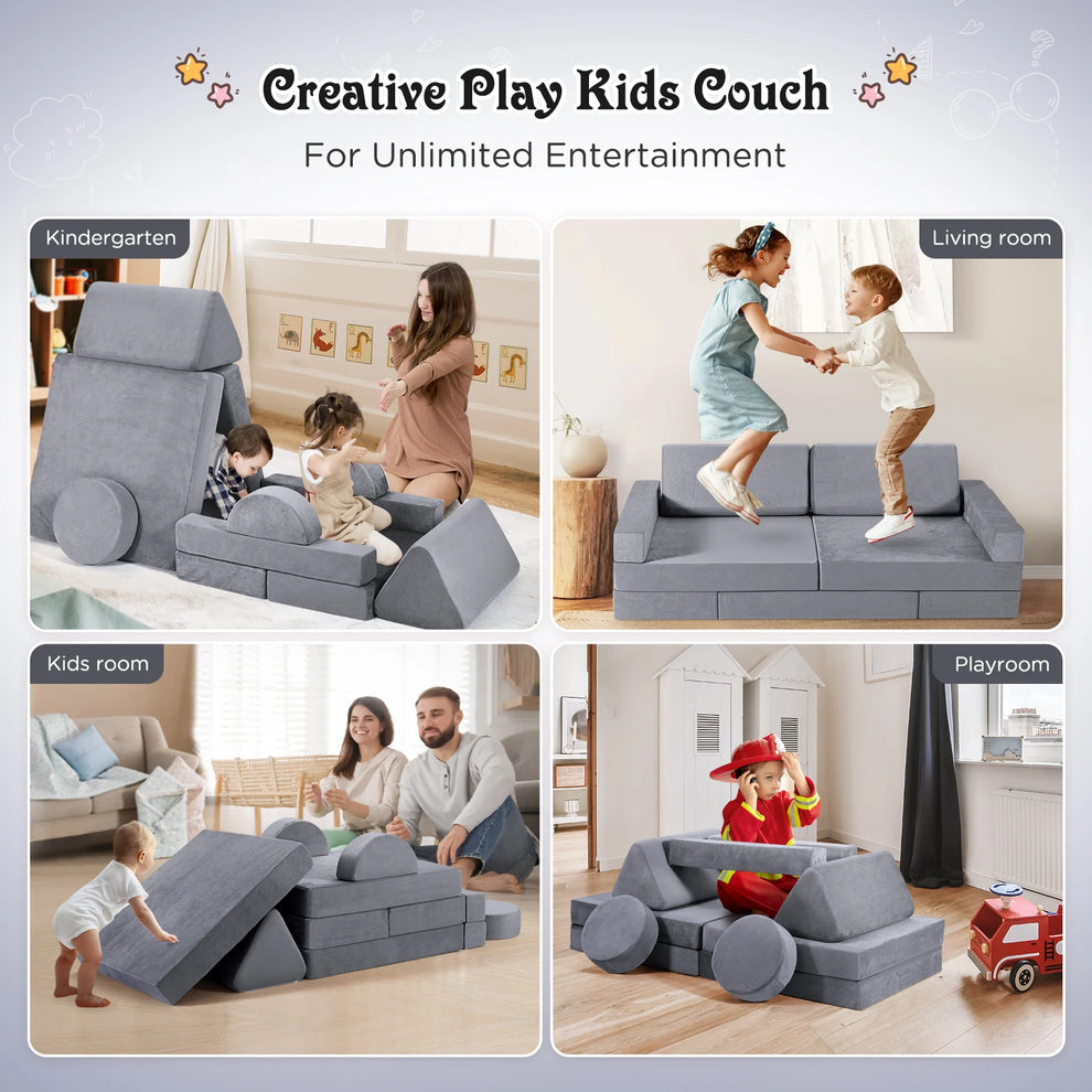 playroom furniture - Kids Furniture - Play Couch