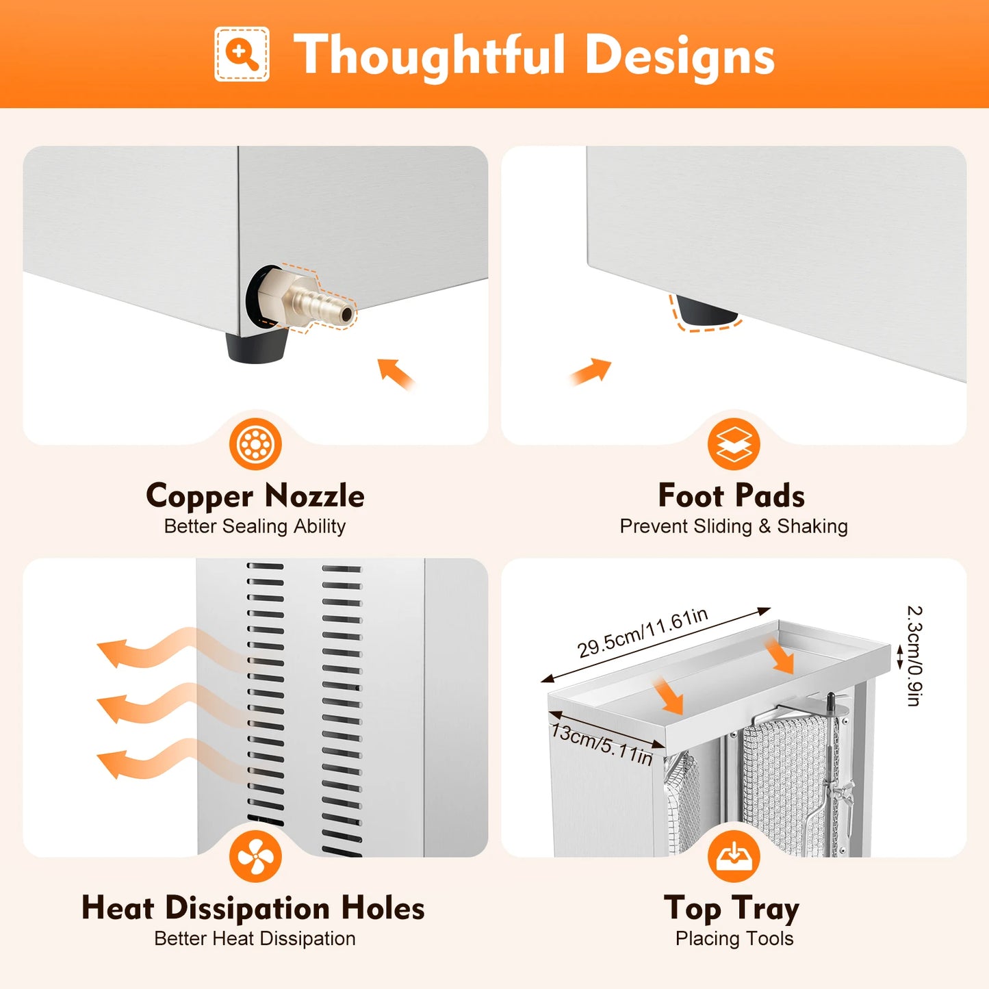 Portable commercial doner grill
