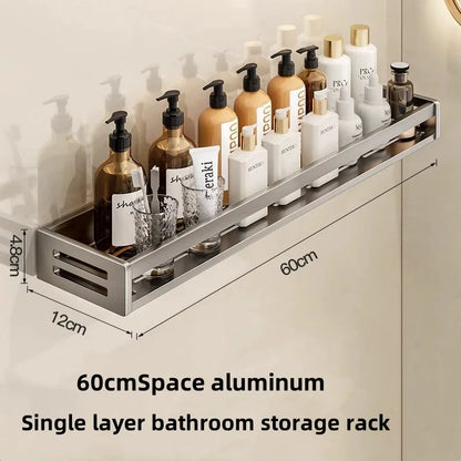 shower shelf - Bathroom Accessories - Shower Corner Shelf with Towel Bar