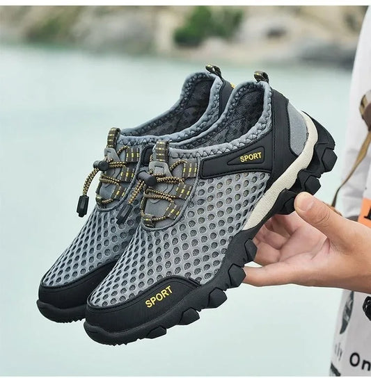 Breathable running shoes