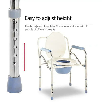 folding commode chair - Medical Supplies - Foldable Commode Chair