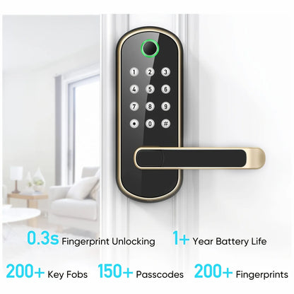 ghome fingerprint door knob - Smart Home Security - Smart Fingerprint Door Lock