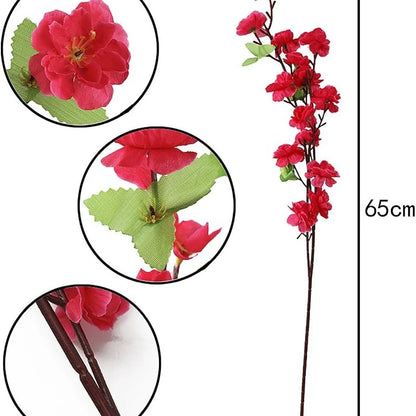 best artificial plants for home - Artificial Flowers - Sakura Silk Flower Bouquet
