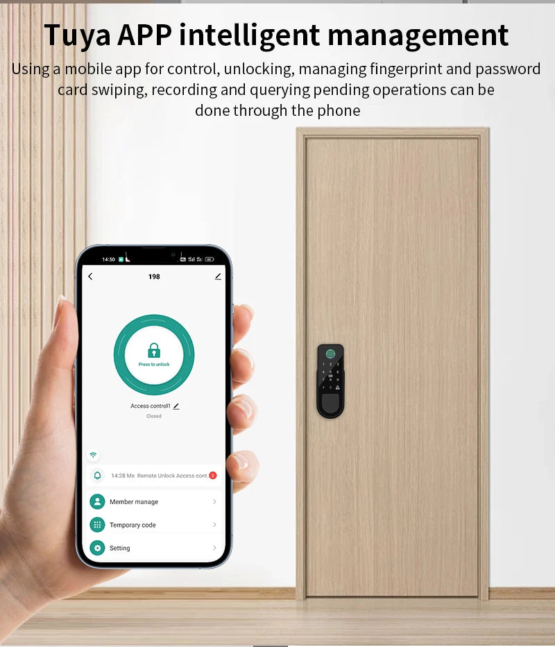 eufy e30 wifi matter lock - Smart Home Security - Bluetooth Fingerprint Smart Door Lock