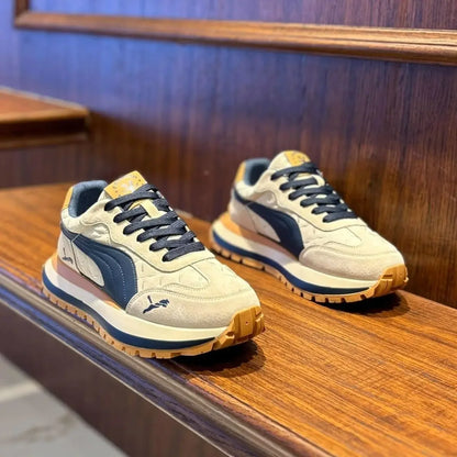 Men's thick-soled sports sneakers