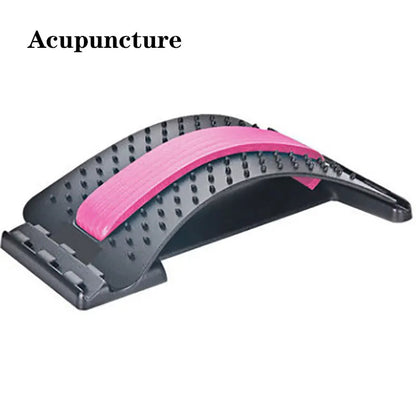 spine relief device - Fitness - Exercise - Lumbar stretching and massage device