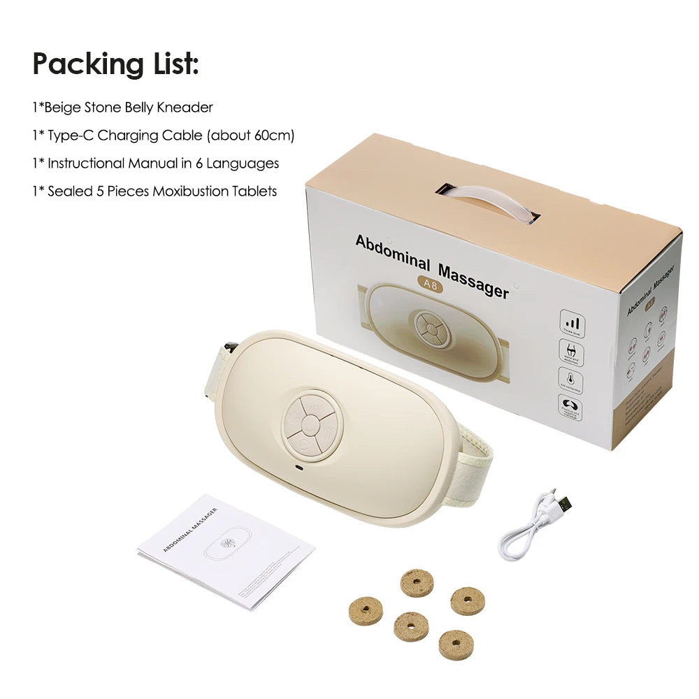 Wireless electric slimming belt for body relaxation