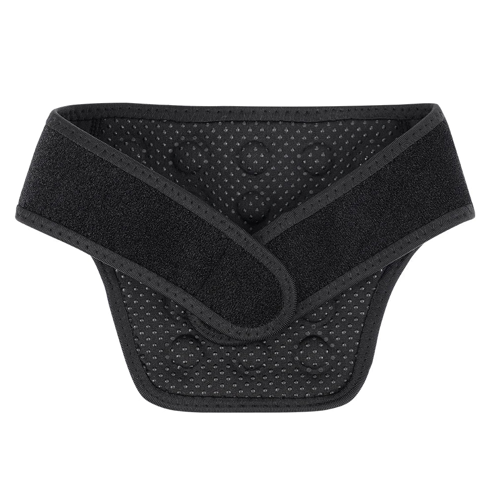 Self-heating neck brace