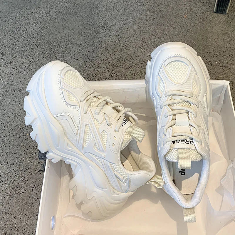 Footwear - Women-s Black Platform Sport Shoes - women's black platform shoes footwear