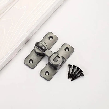 Degree sliding cabinet lock