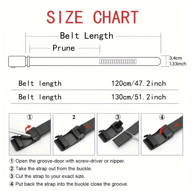 Automatic buckle belts