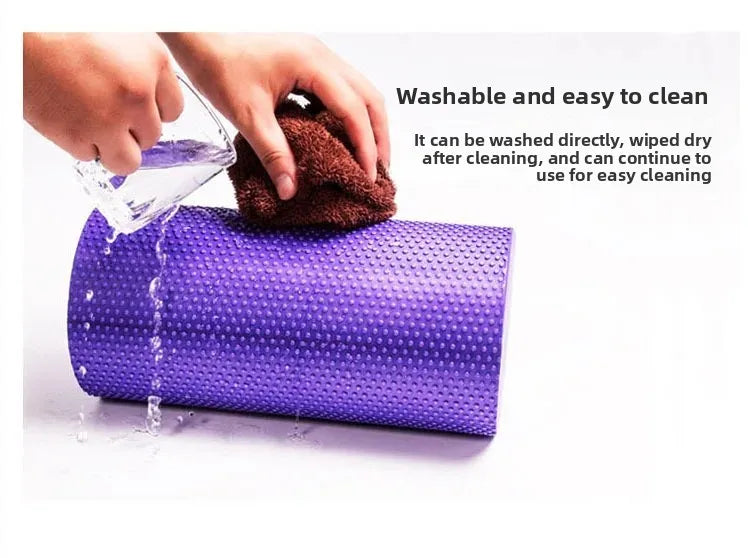 High density foam roller for deep tissue massage