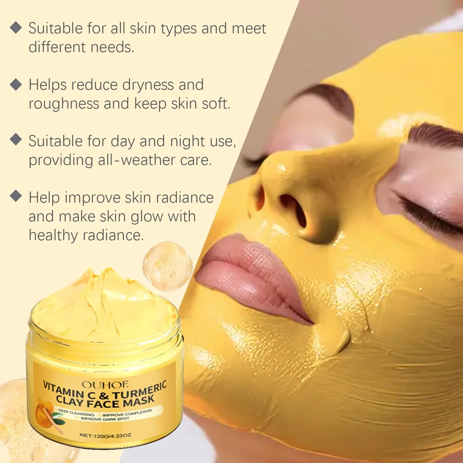 Hydrating face mask