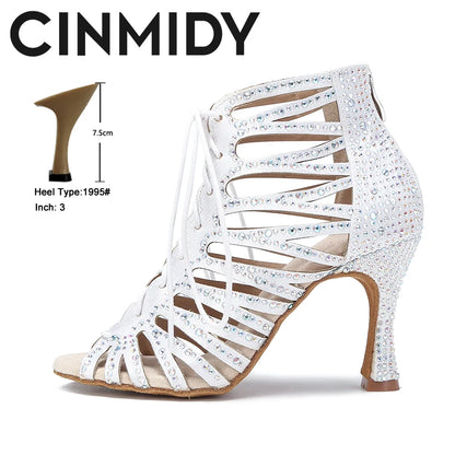 Shoes - Women-s Latin Ballroom Dance Shoes - nude shade latin rhythm footwear