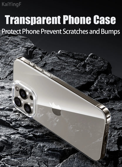 clear case iphone 16 - Phone Cases - Luxury Transparent Phone Case for iPhone