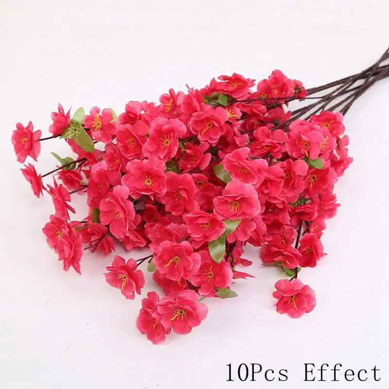 artificial flower bouquet - Artificial Flowers - Sakura Silk Flower Bouquet