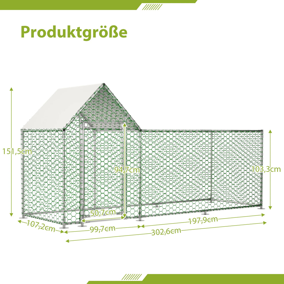 free range rabbit enclosure - Pet Supplies - Free-running Metal Cage for Small Animals