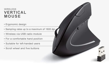 keychron m5 wireless ergonomic - Computer Mice - Vertical Ergonomic Wireless Mouse