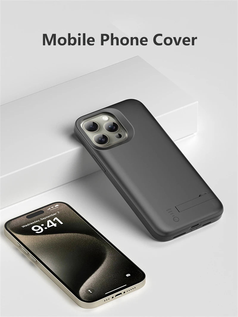 iphone 15 pro max battery case - Mobile Phone Accessories - iPhone Battery Charging Case