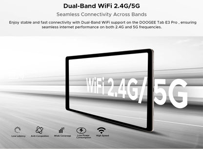 Doogee high capacity battery tablet